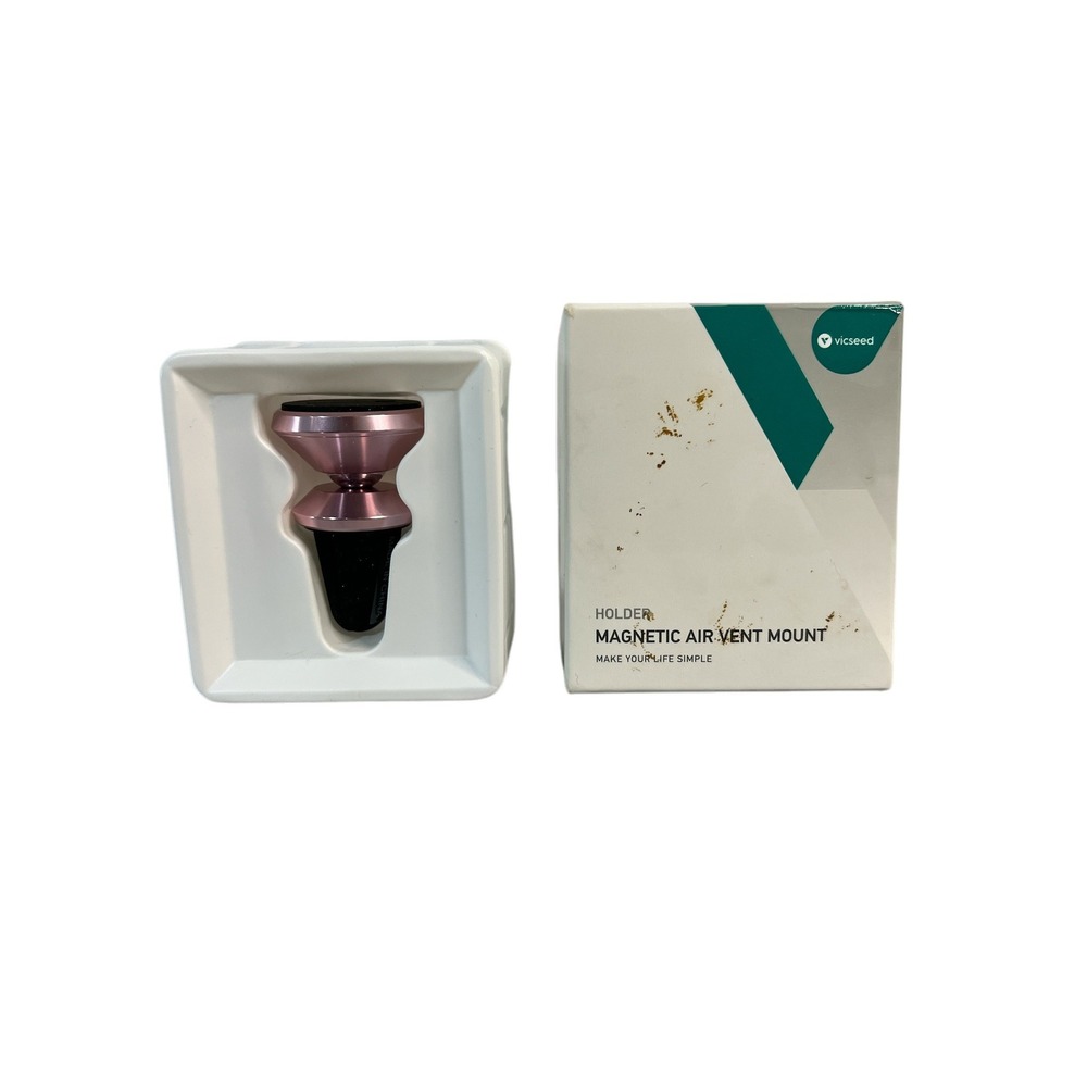 Vicseed Magnetic Car Phone Mount‎ Air Vent Holder Rose Gold Universal